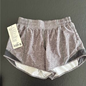 Lululemon Athletica Heathered Gray hotty hot Shorts